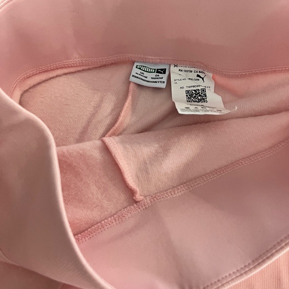 Puma Kids Light Pink Leggings - Picture 4 of 4